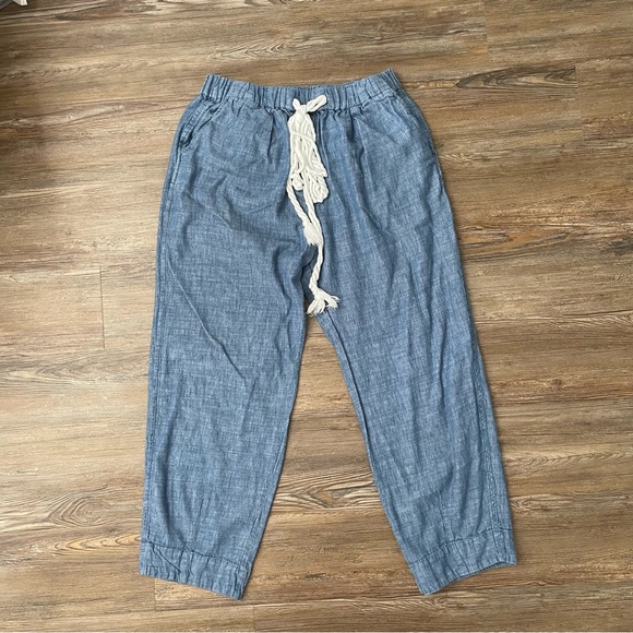Free People Everyday Chambray Pant - Picture 6 of 9